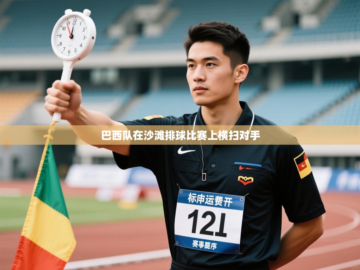 巴西队在沙滩排球比赛上横扫对手  第2张